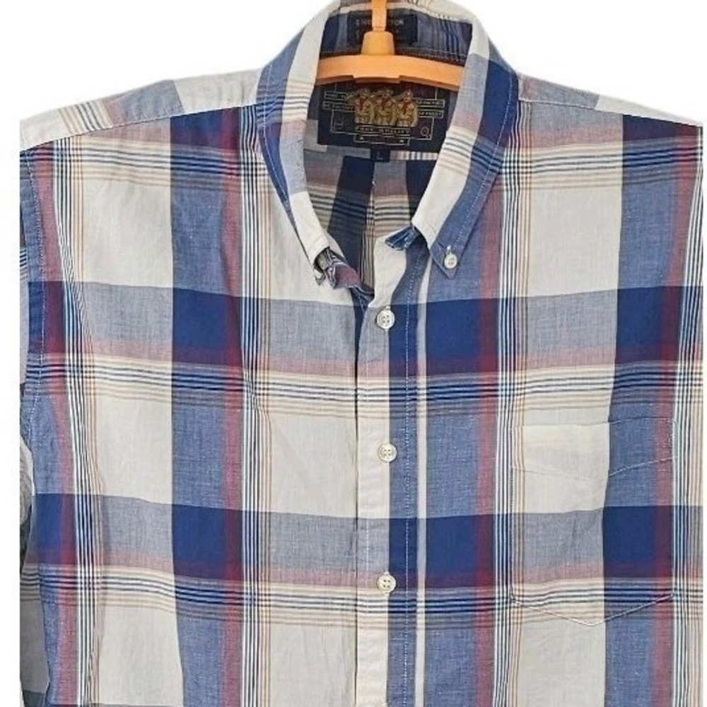 VTG 80's Ralph Lauren Boy Scouts Label Chaps Large Long Sleeve Button‎ Up Shirt - Picture 2 of 7